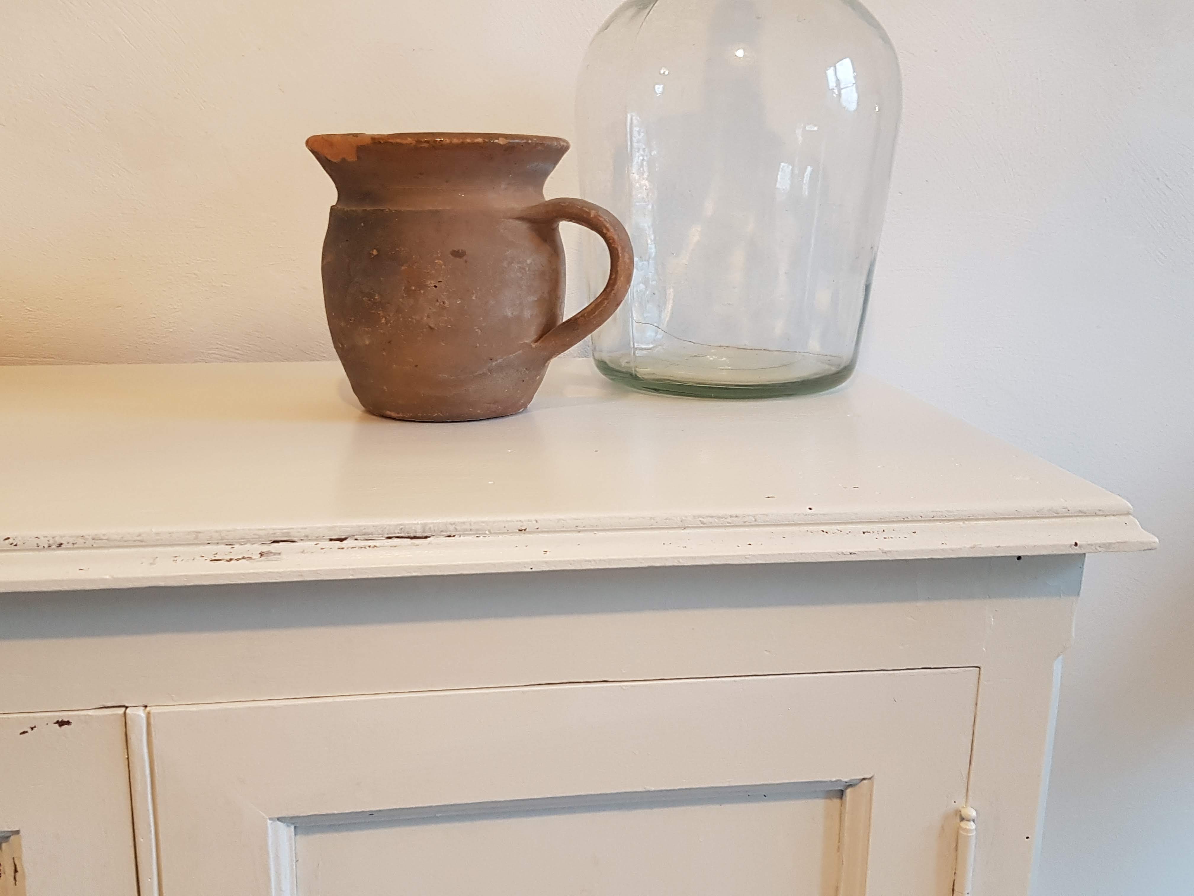 Old white Parisian buffet