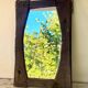 Folk art mirror