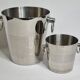 Letang Rémy stainless steel champagne cooler and ice bucket from the 80s