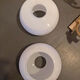 Double fire wall lamp