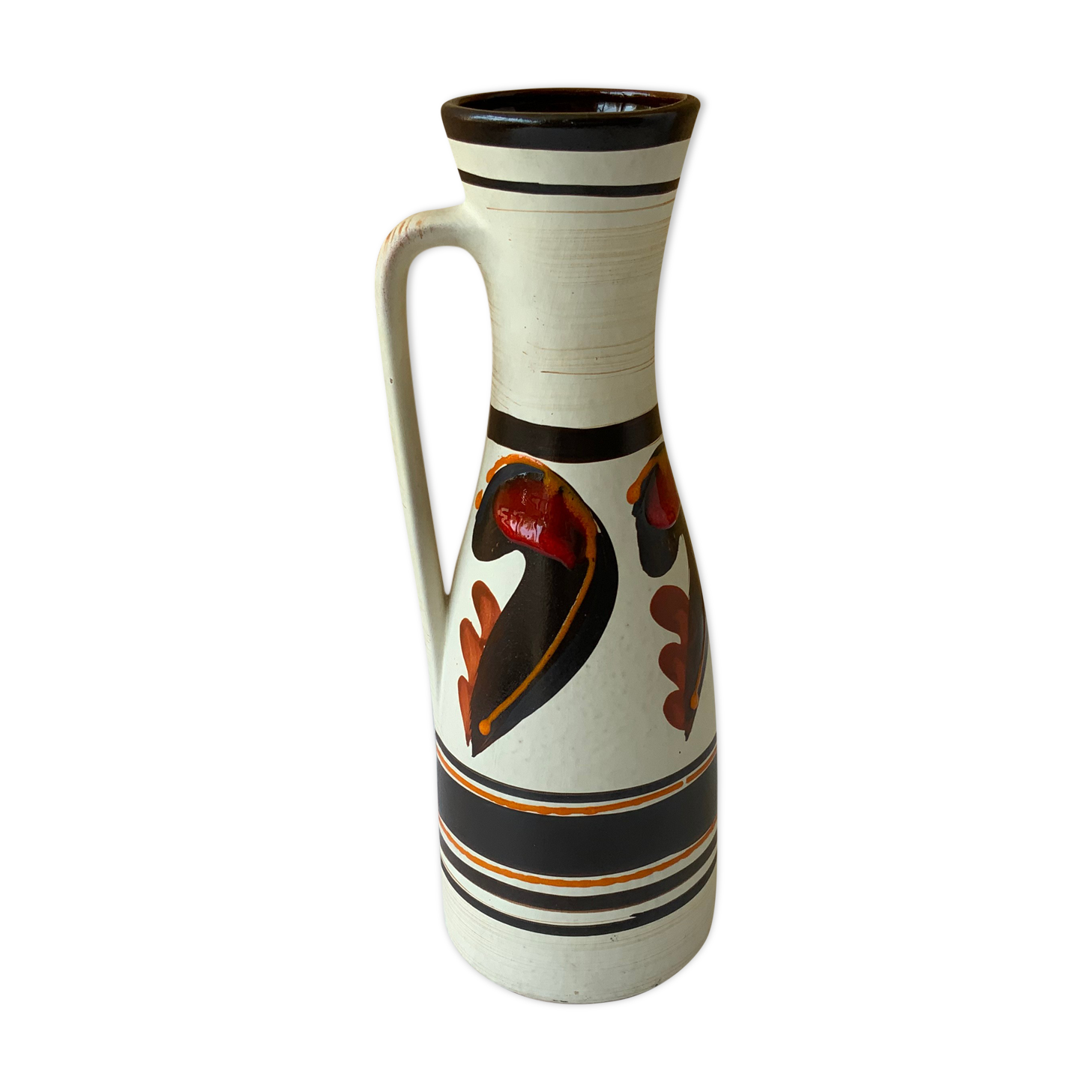 Vase West Germany Selency x Monoprix Croisé Laroche