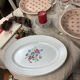 Old artisanal dish made in France Digoin