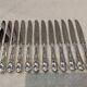 12 Christofle Marly silver plated dessert knives, 19.7cm
