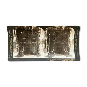 Photographie ancienne stereo, stereograph,