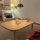 Beech coffee table by haslev