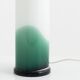 a pair of glass table lamps by Luxus, Vittsjö Sweden 1970 Marked