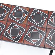 Wrought iron coffee table