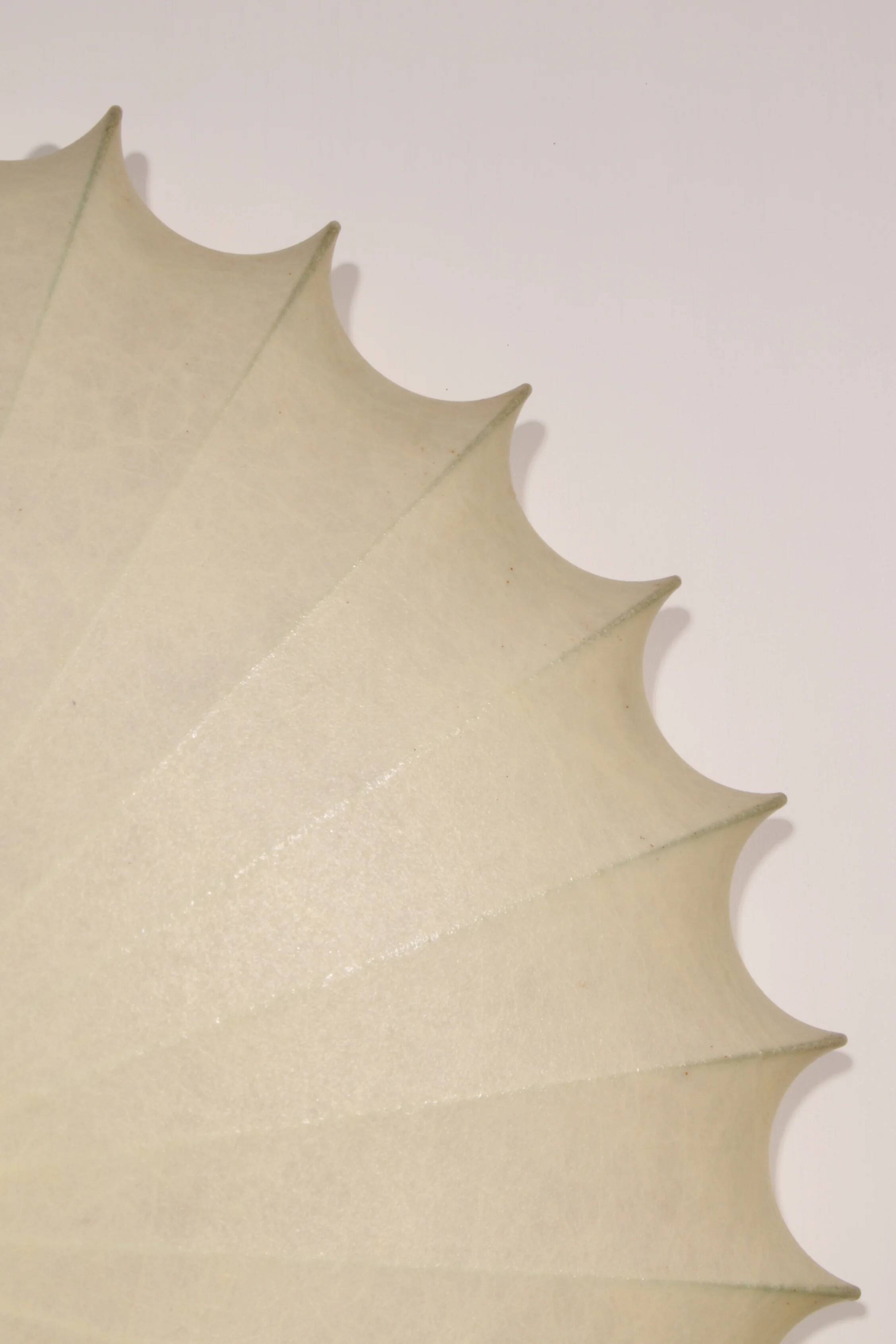 Sculptural cocoon light – mid-century Goldkant wall & ceiling lamp by Friedel Wauer