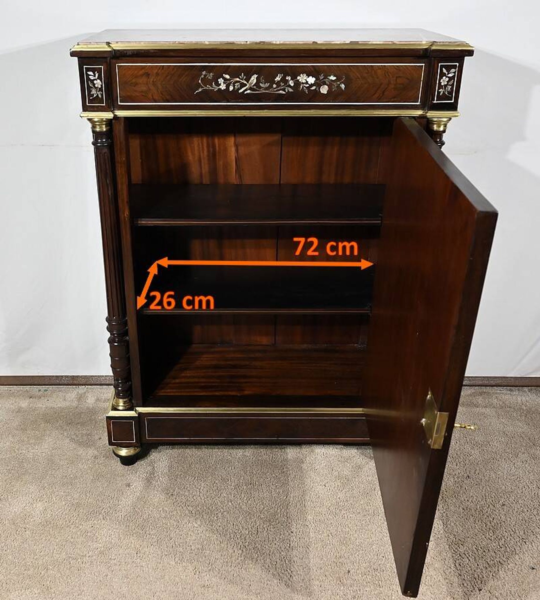 Support Unit in Rio Rosewood, Napoleon III Period – Mid-19th Century