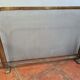 Brass chimney fire barrier