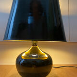 Lampe noire en céramique max idlas