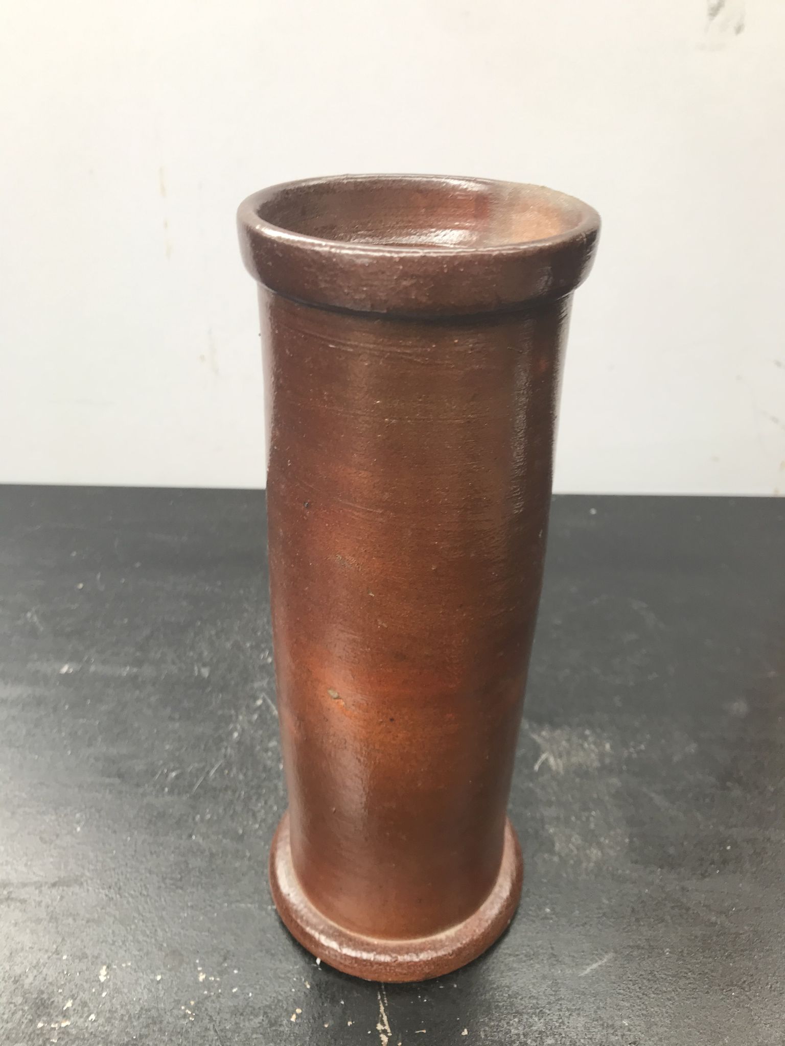Former pitcher brown sandstone vintage 50s