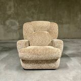 Pair of seventies foam armchairs