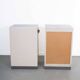 Set industrial cabinets with marble top.