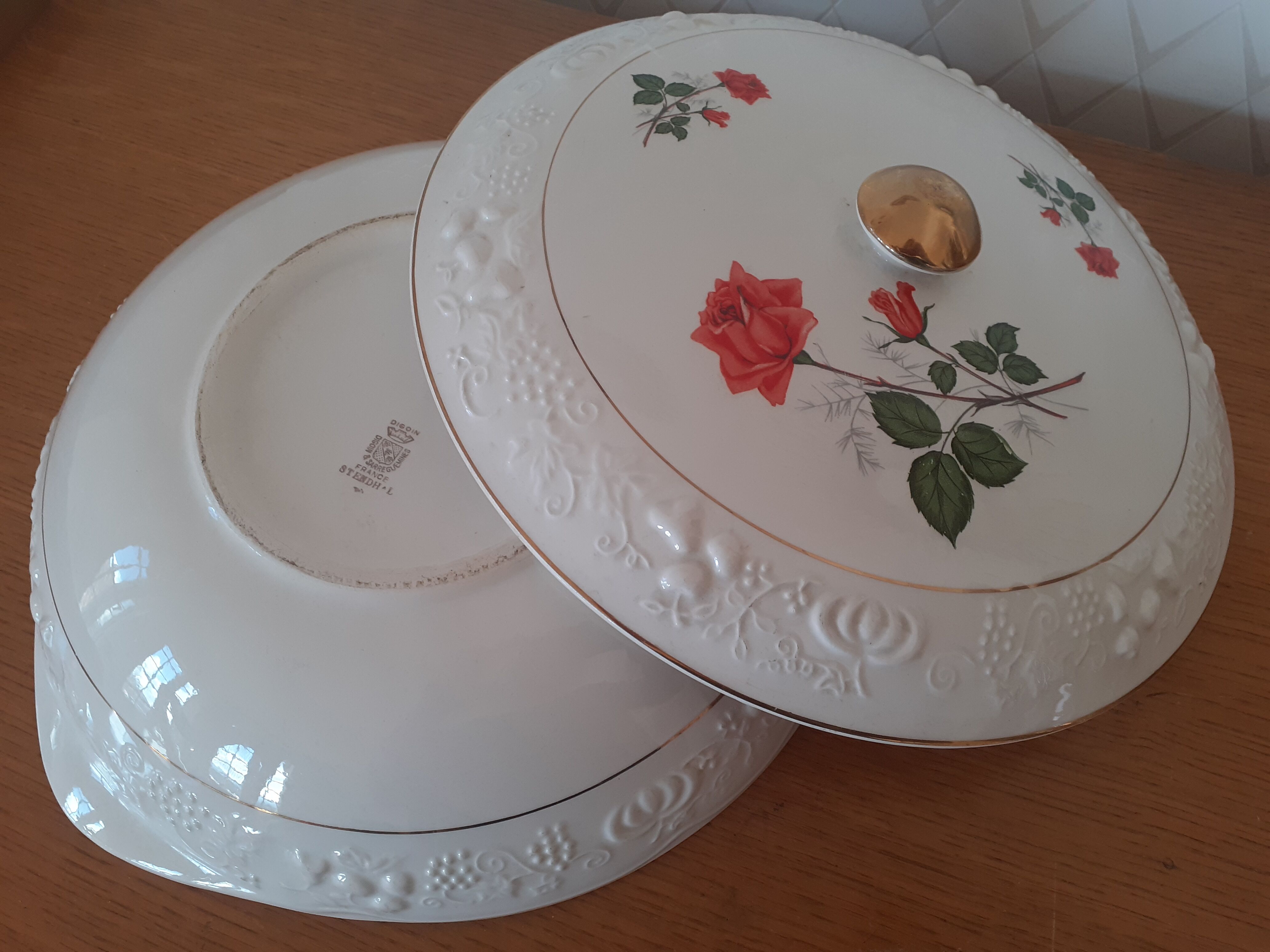 Vegetable soup Digoin Sarreguemines Sthendal