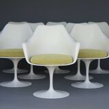 Chaises Tulip vintage de Knoll International, années 1960, lot de 8