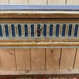 Console d'époque Louis XVI en bois peint