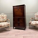 Étienne avril right secretary in mahogany louis xvi period stamped xviii eme century flag