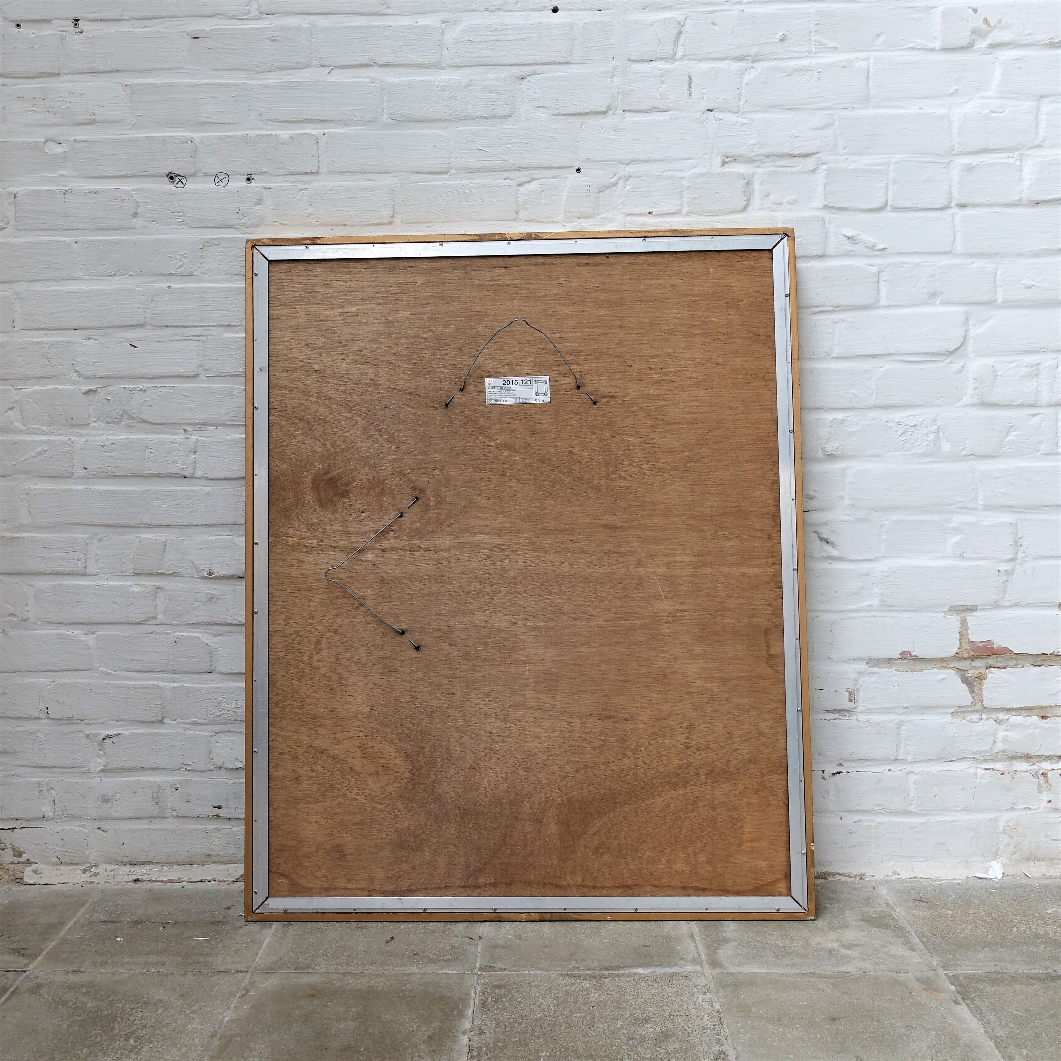 Miroir Deknudt doré vintage