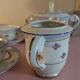 Chauvigny porcelain tea set six cups