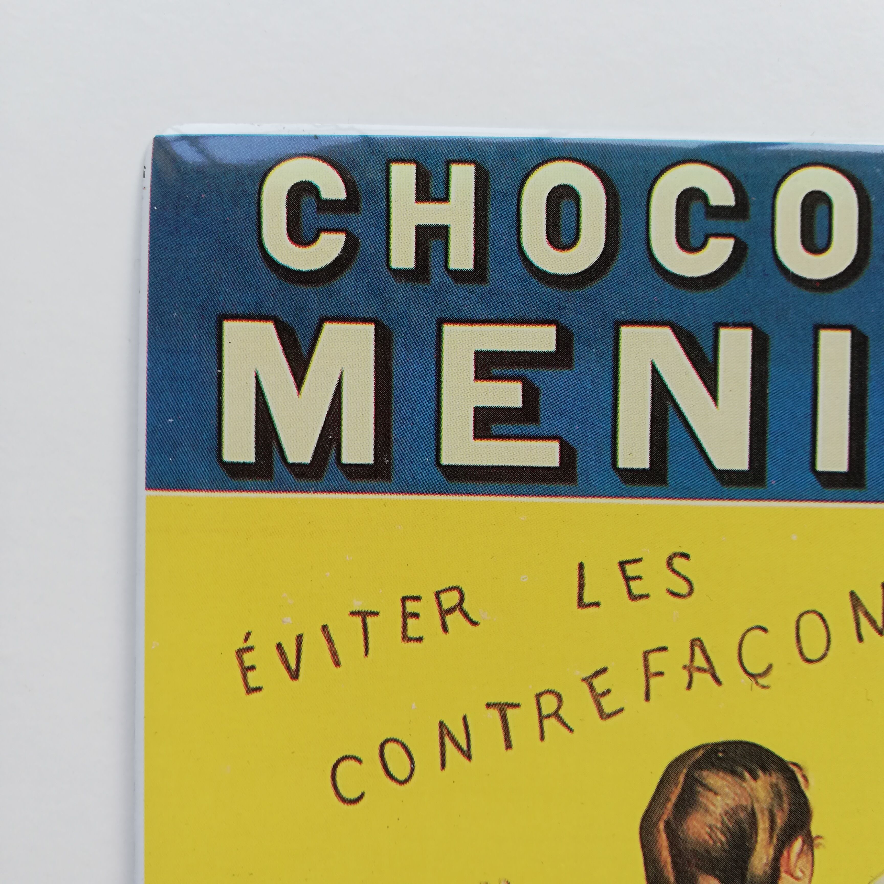 Plaque metal chocolat menier - Collection