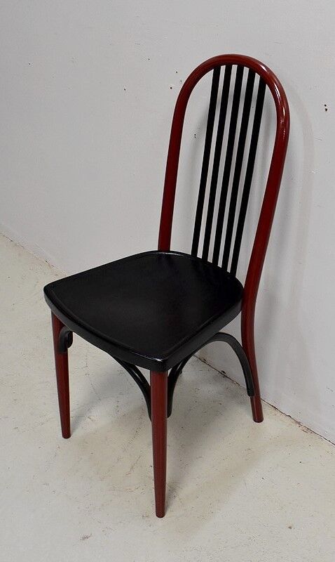 Chaise Vintage en Bois peint – 1940 / 1950