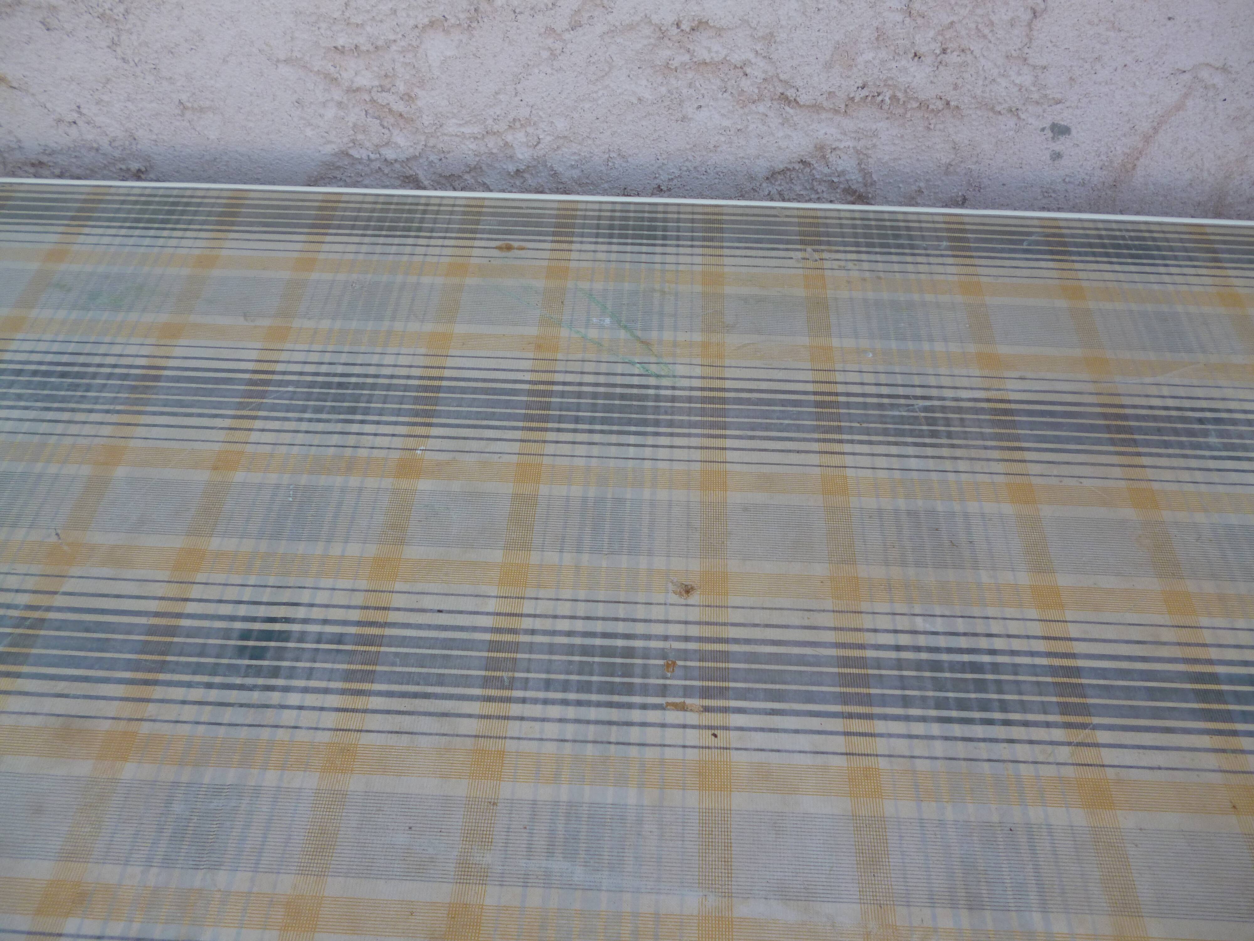 Vintage farm table with drawer