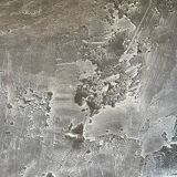 Brutalist abstract painting, louis-marie londot, oil on canvas 1964