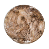 Round plaster mold, 1920
