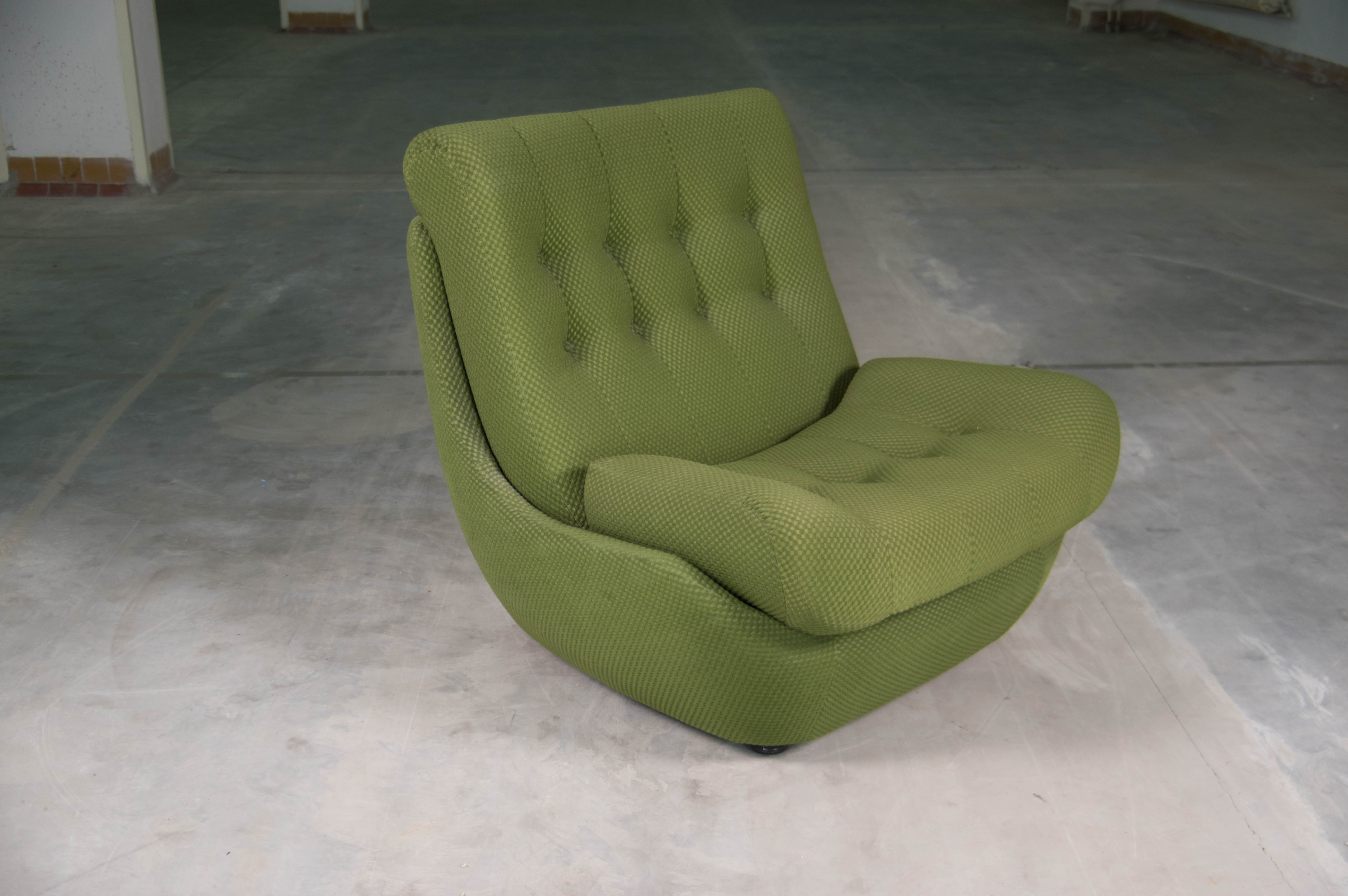 Design armchair, 1970s, four items available