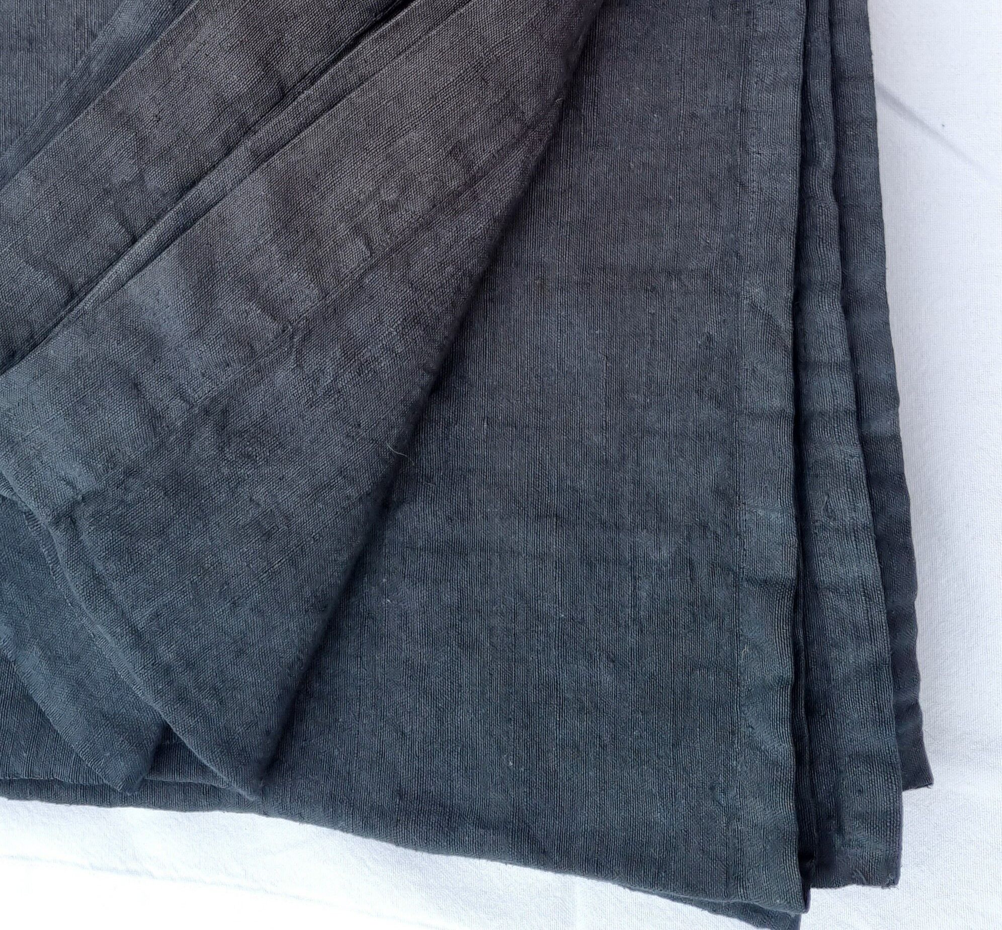 Black hemp cloth