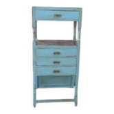 Meuble atypique turquoise