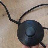 Énorme lampe boule fibre de verre