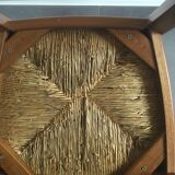 Series of 4 cherry wood chairs