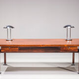 Mid-Century Modern Jacaranda Itamaraty Desk by Sergio Rodrigues for Oca, Brazil, 1960s