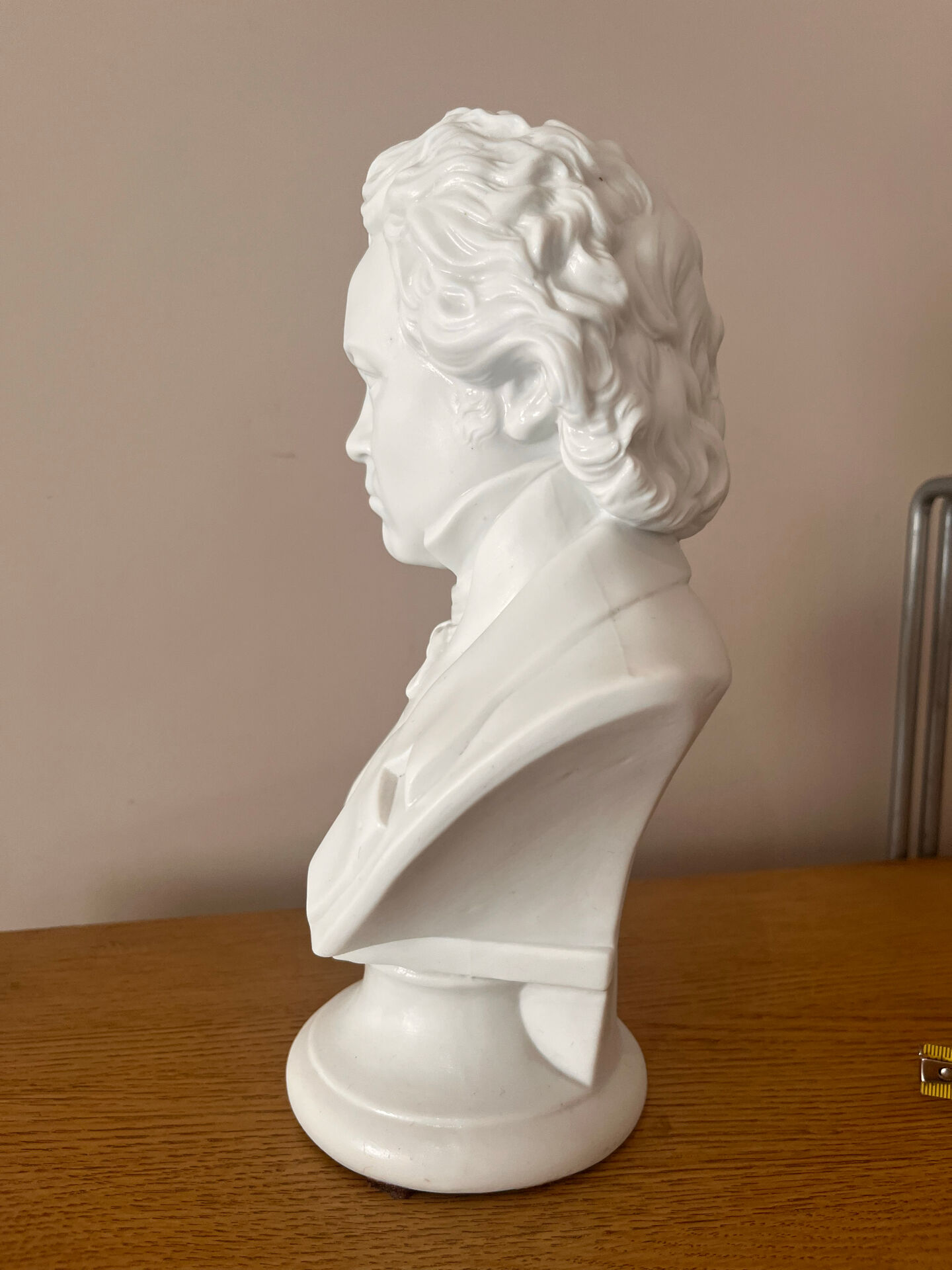 Beethoven bust in porcelain