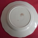 Lot 10 flat plates Digoin Sarreguemines Agreste