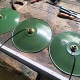 Enamelled sheet metal suspensions