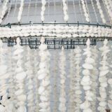 Chandelier - "Ocean" suspension in white shells D 30 cm