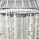Chandelier - "Ocean" suspension in white shells D 30 cm