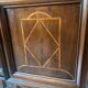 “Large regional 18th-century walnut inlaid wardrobe”