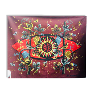 Tapestry Jean Picart Le Doux "The Sun and the Vine"