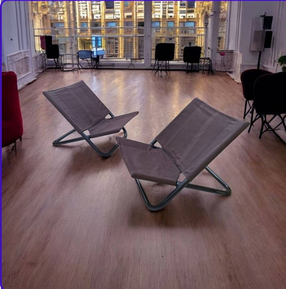 Cross x Cuneo armchair pair