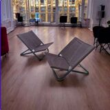 Cross x Cuneo armchair pair