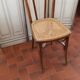 Curved wood bistro chair