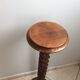 Sellette solid wooden column