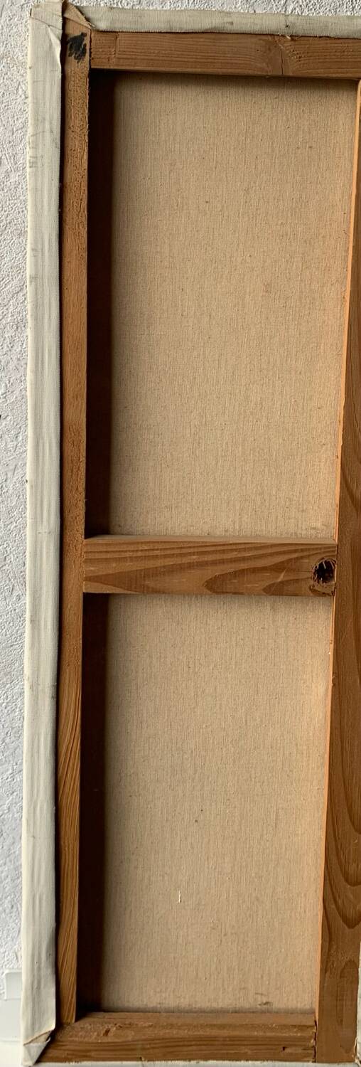 Vintage oil painting on canvas