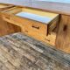 Teak sideboard 220 cm 3 doors 4 drawers 1960
