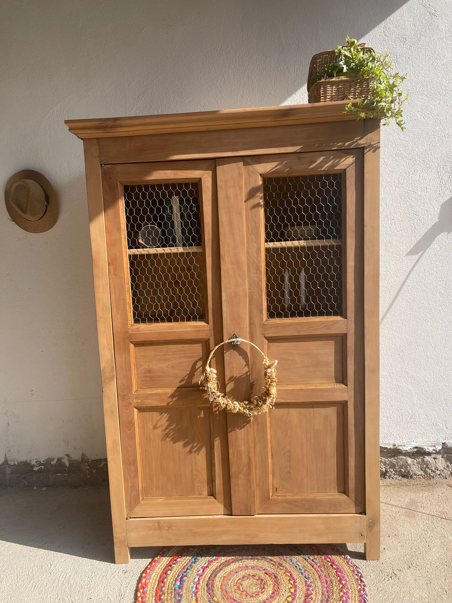 Armoire parisienne /vaisselier/bibliothèque
