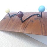 3-ball vintage coat holder